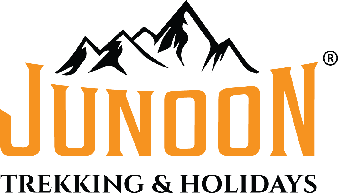 logo of "junoon holiday partner" at hungrito food fest 8.0