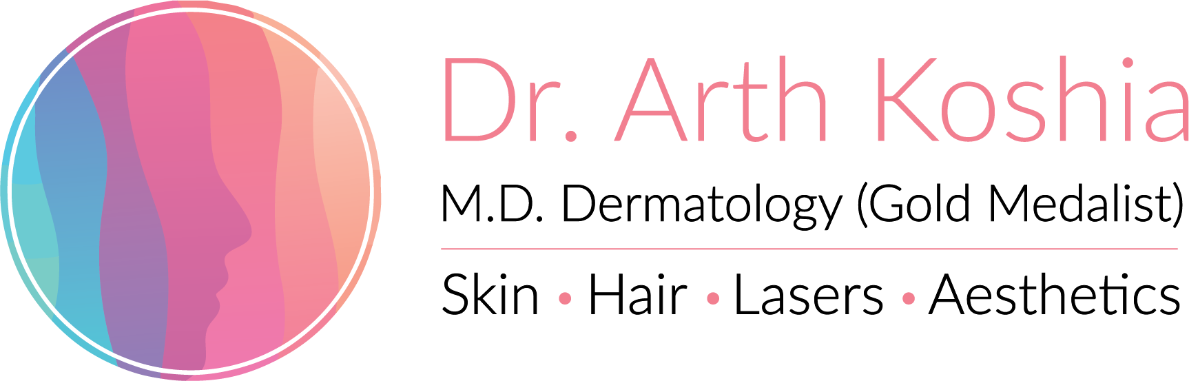 logo of "Dr. arth koshia" at hungrito food fest 8.0