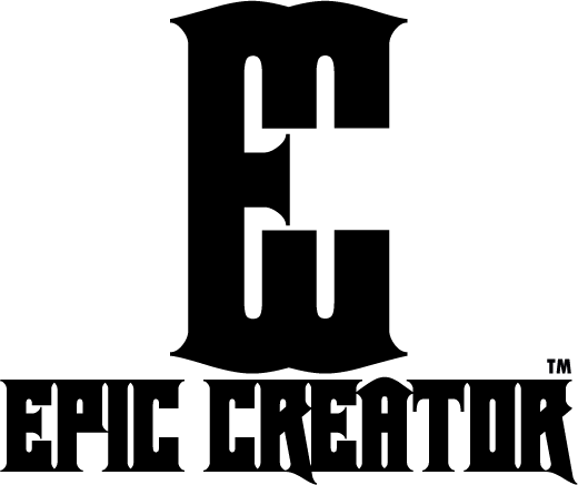 logo of "epic creator" at hungrito food fest 8.0