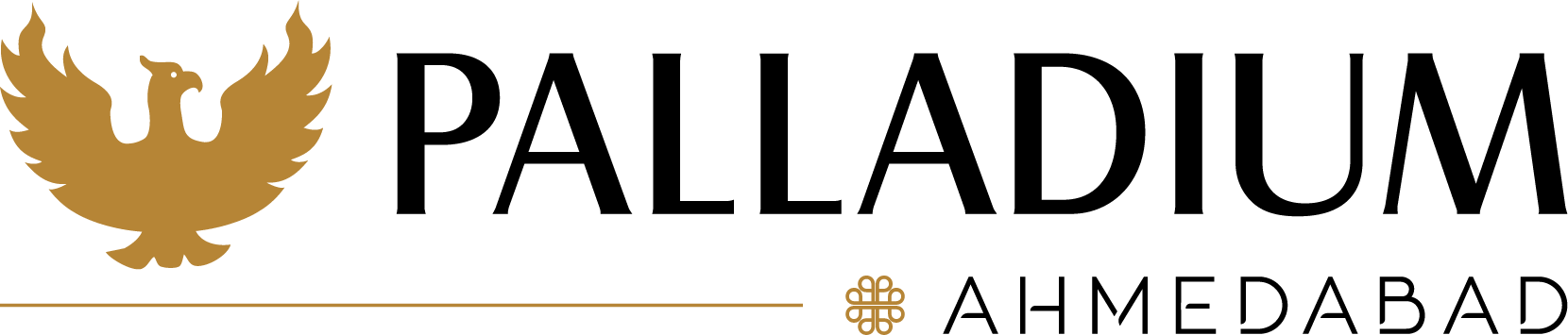 logo of "palladium ahmedabad" at hungrito food fest 8.0