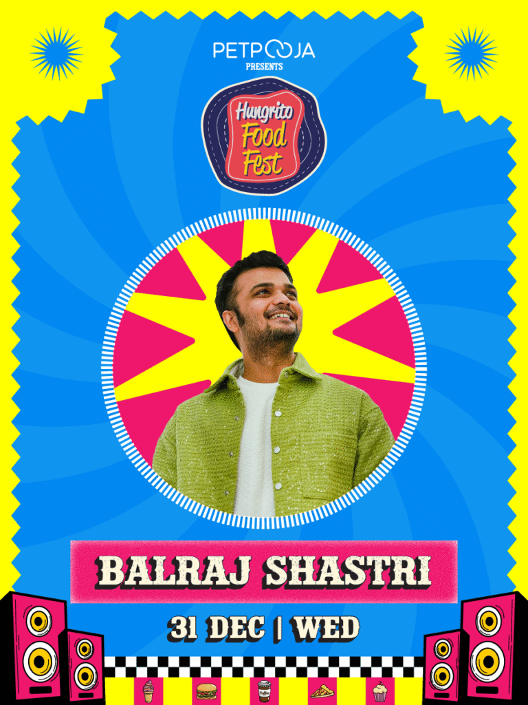 Event Banner of Balraj Shastri Perfoming at Hungrito Food Fest