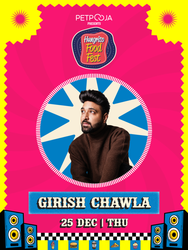 Event Banner of Girish Chawla Perfoming at Hungrito Food Fest